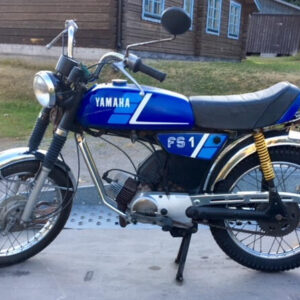 Yamaha FS1-E, FS1 1989-on Full Sticker Set (Light Blue, Dark Blue & White)