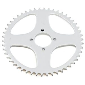 Yamaha DT50/80MX, FS1-E, DX 44mm Center Silver Rear Sprocket 50 Teeth