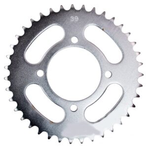 Yamaha FS1-E, FS1-DX, LB50 Chappy Big Hole 64mm Silver Rear Sprocket 39 Teeth 122-25439-11