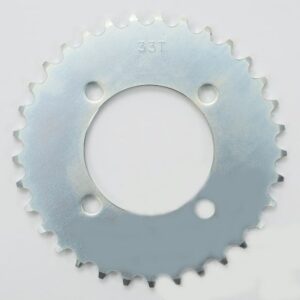 Yamaha FS1-E, FS1-DX 1975-76, LB50 Chappy big hole 64mm Silver Rear Sprocket 33 Teeth