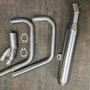 HONDA CB250RS (1980-84) Predator 2-1 WORKS Exhaust System Road in S/Steel