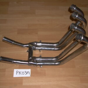KAWASAKI ZL600A-B ELIMINATOR (86-97) PREDATOR FRONT PIPES WITH COLLECTORS IN S/STEEL