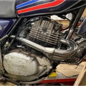 HONDA XL250S (1977-81) PREDATOR EXHAUST (FRONT PIPEWORK ONLY) IN S/STEEL