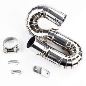 HONDA CBR1000RR 2008-13 EXHAUST TO SILENCER LINK PIPE 50.8mm (2")