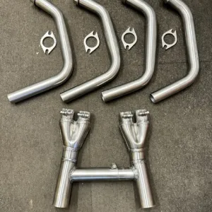 YAMAHA FZX750, FZX700 4-2 DOWNPIPES & COLLECTORS WITH BALANCE PIPE WITH 44.45 OUTLETS