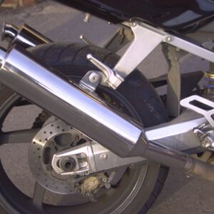APRILIA FALCO, SL1000, SL Mille (1999-06) PREDATOR ROAD SILENCERS IN S/STEEL (PAIR)