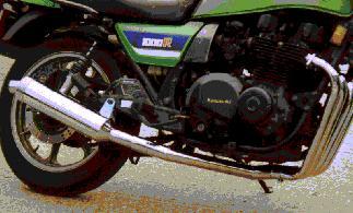 KAWASAKI Z1000H, KZ1000J, R1, ELR (80-05) PREDATOR SYSTEM ROAD IN S/STEEL