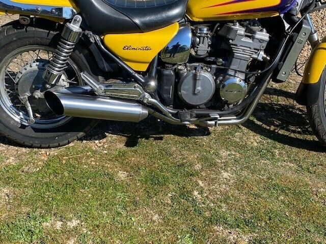 KAWASAKI ZL600/400 ELIMINATOR (86-97) PREDATOR 4-2 EXHAUST SYSTEM S/STEEL