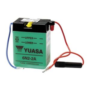 6N2-2A YUASA 6V Premium Battery (Electrolyte included) 6N2-2A