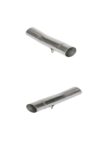 APRILIA FALCO, SL1000, SL Mille (1999-06) PREDATOR SILENCER LINK PIPES (PAIR)