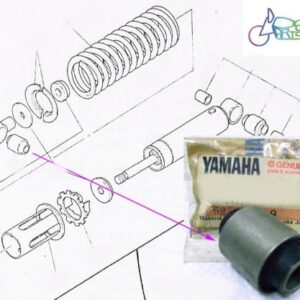 YAMAHA DT50MX, DT80MX REAR SHOCK ABSORBER REPAIR BUSH (EACH)