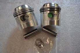 HONDA CD175, CB175, CL175, CA175, SL175 (302) MODEL (1969-73) STD SIZE 52.00mm PISTON KITS (PAIR) SEE DROP DOWN BOX FOR SIZES