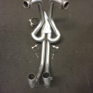 HONDA VFR400R NC24 (1987-88) EXHAUST DOWN PIPES & COLLECTOR IN STAINLESS STEEL
