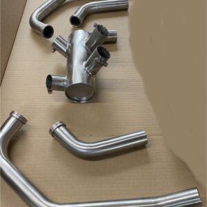 Honda VF400F VF500, ALL MODELS (1982-87) 4-1 Exhaust Front Pipework in S/STEEL