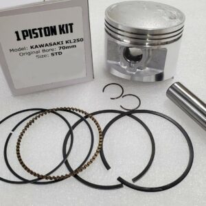 Kawasaki KL250 KLR250 KZ250 KLX250 Piston Kit 1.00 Oversize 71.00mm JAPAN