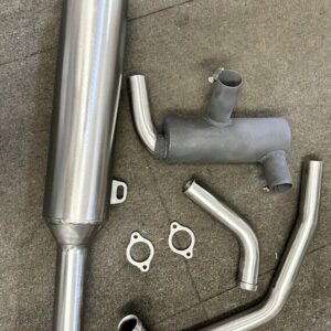 HONDA VT250 F,F2 ALL MODELS (1982-88) PREDATOR 2-1 Exhaust System Road in S/STEEL