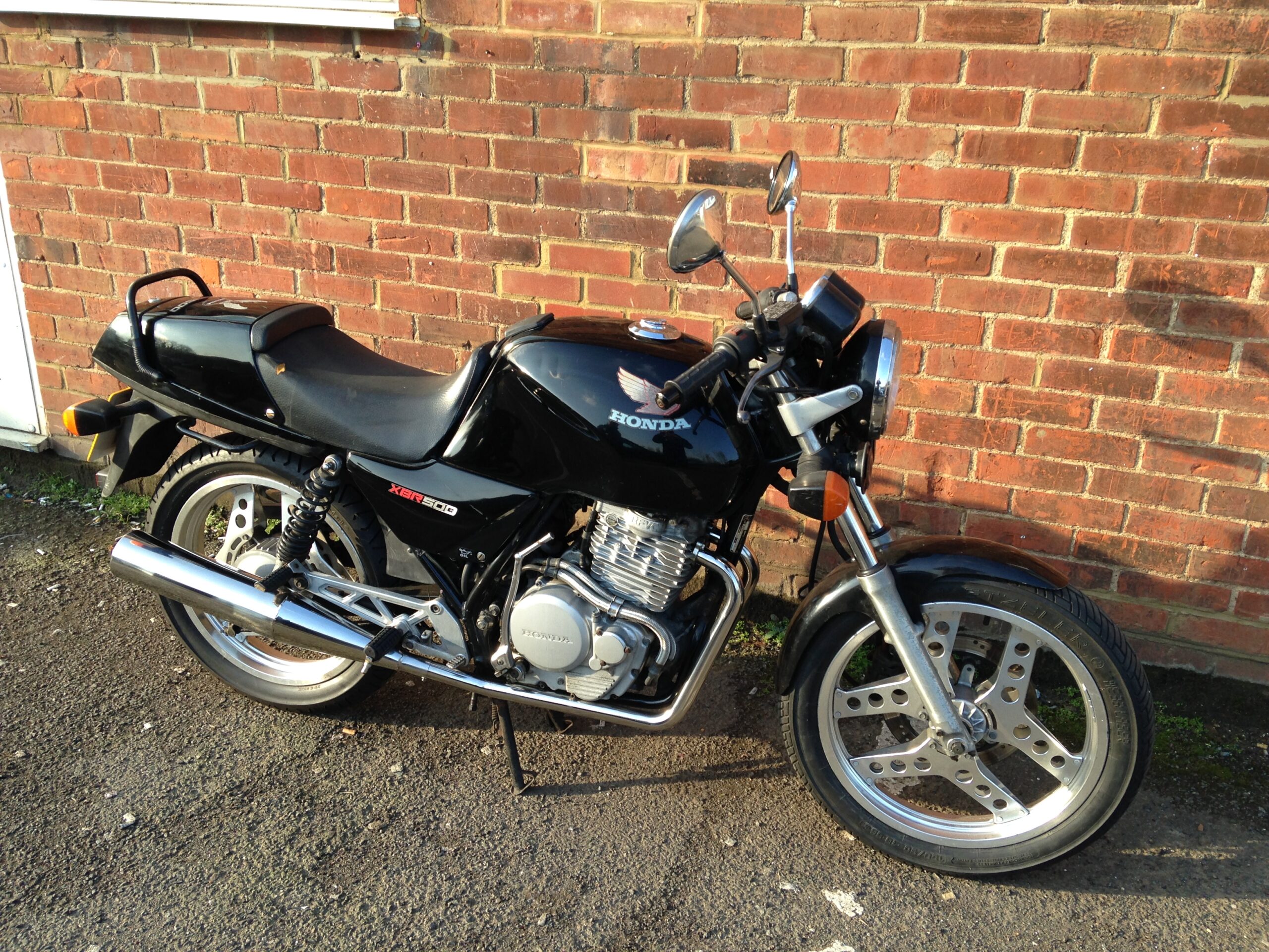 HONDA XBR500 PREDATOR 2-2 ROAD LEGAL FULL EXHAUST SYSTEM IN S/STEEL (ALL MODELS) - Image 3