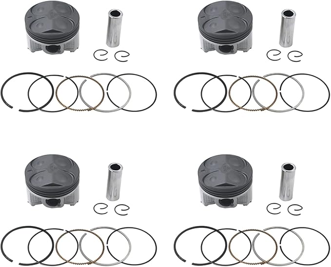 YAMAHA FZ400, YAMAHA FZR400RR, SP 3JT/4DX/4YR (1990-94) STD/0.25/0.50/0.75/1.00 PISTON KIT (SEE DROP DOWN BOX) SET OF 4 TAIWAN