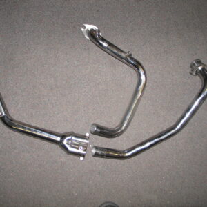 HONDA XL600V TRANSALP (PD06) 1986-99 PREDATOR EXHAUST DOWN PIPES & COLLECTOR S/STEEL PH49M