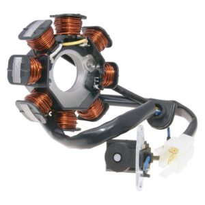 Alternator stator for Peugeot, SYM 50cc 4-stroke (see fitment list)
