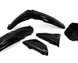YAMAHA DT50MX, DT80MX FULL BODYWORK PLASTICS SET (BLACK)