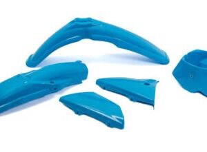Yamaha DT50/80MX (UP TO-1985) FULL BODYWORK PLASTICS SET (Sky blue) DT50MX Plastics