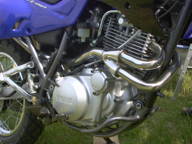 Yamaha XT600E, TT600RE 1990-2002 FRONT PIPEWORK IN S/STEEL
