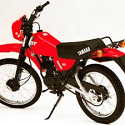 YAMAHA DT50MX, DT80MX FULL BODYWORK PLASTICS SET (Chappy red) - Image 2