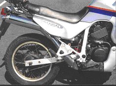 HONDA XL600V TRANSALP (PD06) 1986-99 PREDATOR EXHAUST ROAD LEGAL SYSTEM S/STEEL