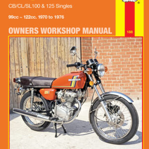 Honda CB100, CL100, SL100, CB125S, CB125J, CL125 70-76 HAYNES WORKSHOP MANUAL