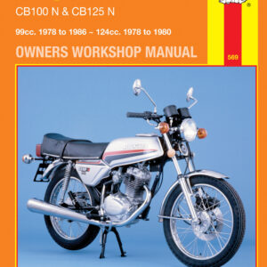 Honda CB100N 78-79, CB100NA 80-87, CB125N 1978-80 HAYNES WORKSHOP MANUAL