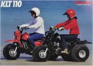 KAWASAKI KLT110 A1, A2 ATV (1981-85) PARTS