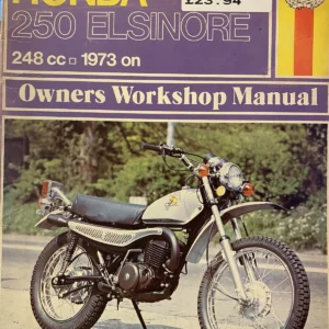 Honda XL250 ELSINORE 248cc 1973-on ( Haynes Workshop Manual ) 217