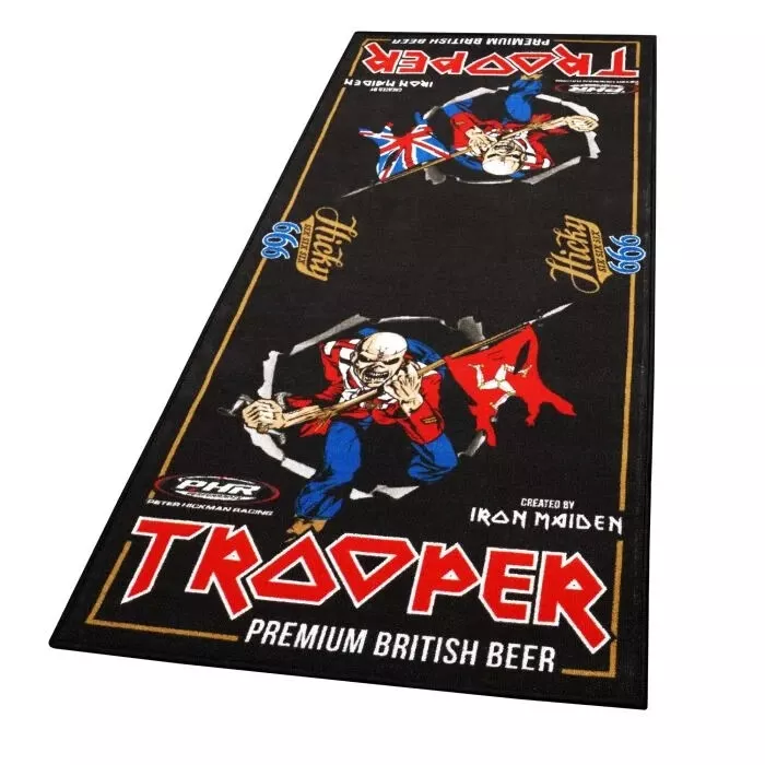 Iron Maiden Trooper Motorcycle Garage Mat 190 x 80 cm LTD Edition - Image 3