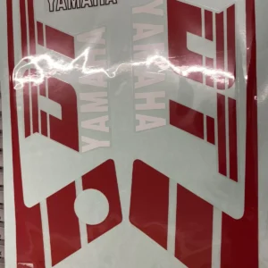 Yamaha DT50MX, DT80mx WHITE / Red Sticker set new Product best on market!