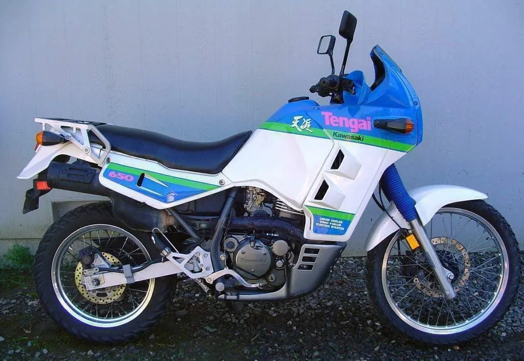 Kawasaki KLR650B1-3 & Tengai 1989-92 TAILORED FIT SEAT COVER NEW!