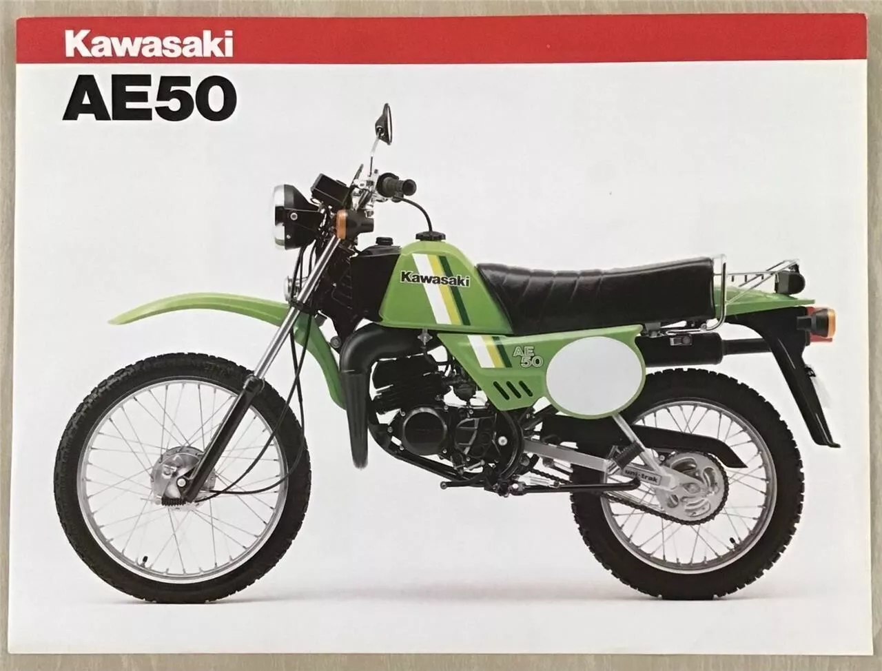 KAWASAKI AE50/80 (1981-84) TAILORED FIT SEAT COVER NEW!