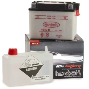 YB4L-B Motorcycle Battery 120mm x 70mm x 92mm YB4L-B