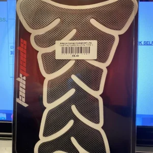 FUEL TANK PAD PROTECTION PAD (SPINE DESIGN) CARBON LOOK SELF ADHESIVE UNIVERSAL