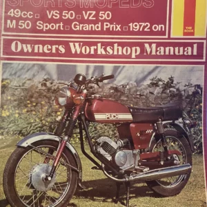 PUCH M50 SPORT, GRAND PRIX, VS50, VZ50 1972-on ( Haynes Workshop Manual ) 318