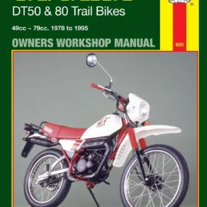 YAMAHA DT50M, DT50MX, DT80MX 1978-87 HAYNES WORKSHOP MANUAL