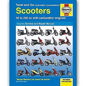 TWIST AND GO (AUTOMATIC TRANSMISSION) SCOOTER'S WORKSHOP MANUAL