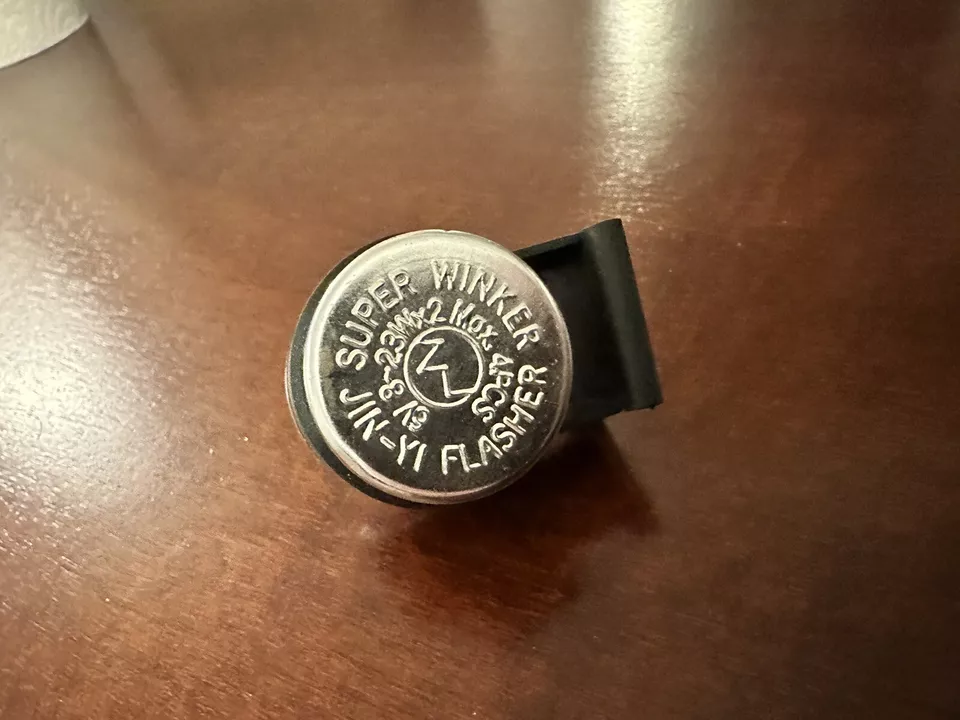 FLASHER WINKER RELAY CLASSIC MOTORCYCLE 6V 8-23W X2 L =25mm, DIA = 30mm - Image 3