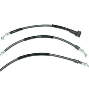 HONDA CBX1000 (81-82) FRONT BRAKE HOSES SET UPPER LOWER HOSE 3pc
