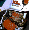 HONDA XL600LM (PD04) 1985-87 (KICK & ELC START MODELS) PREDATOR EXHAUST MANIFOLD
