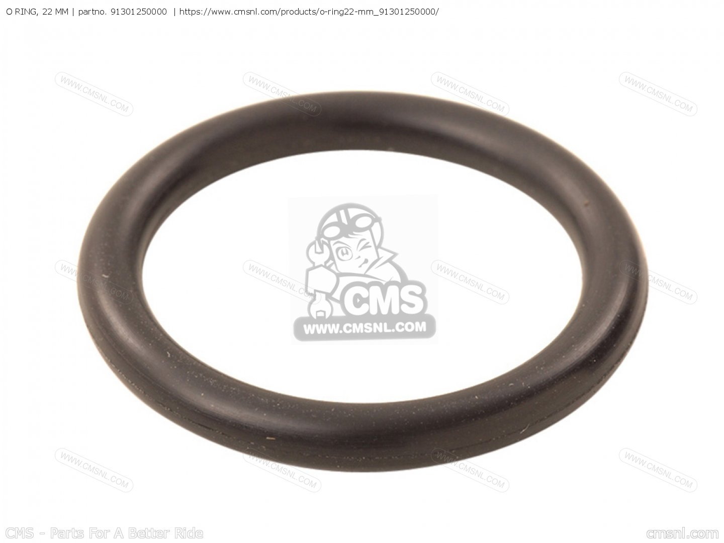 HONDA O RING, 21.5mm Fit's 3663 models 91301-250-000