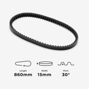 DRIVE BELT 860 X 15 X 30* Pitch DB860X15X30P
