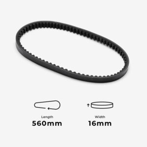 DRIVE BELT 560 X 8 X 16 Pitch ELECTRIC BIKE ETC DB560X8X16P