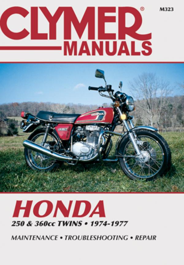 Honda CB250G5, CJ250T, CB360, CB360G5, CL360 & CJ360T (1974-77) CLYMER WORKSHOP MANUAL