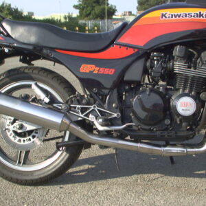 KAWASAKI GPZ400F UNI-TRACK (1985-90) PREDATOR 4-1 SYSTEM R.R.B IN S/STEEL